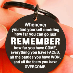 Stay Strong Recovery Keychain