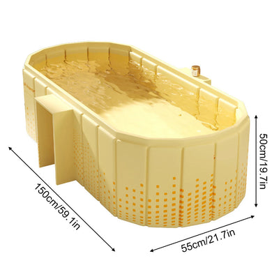 Collapsible Ice Bathtub