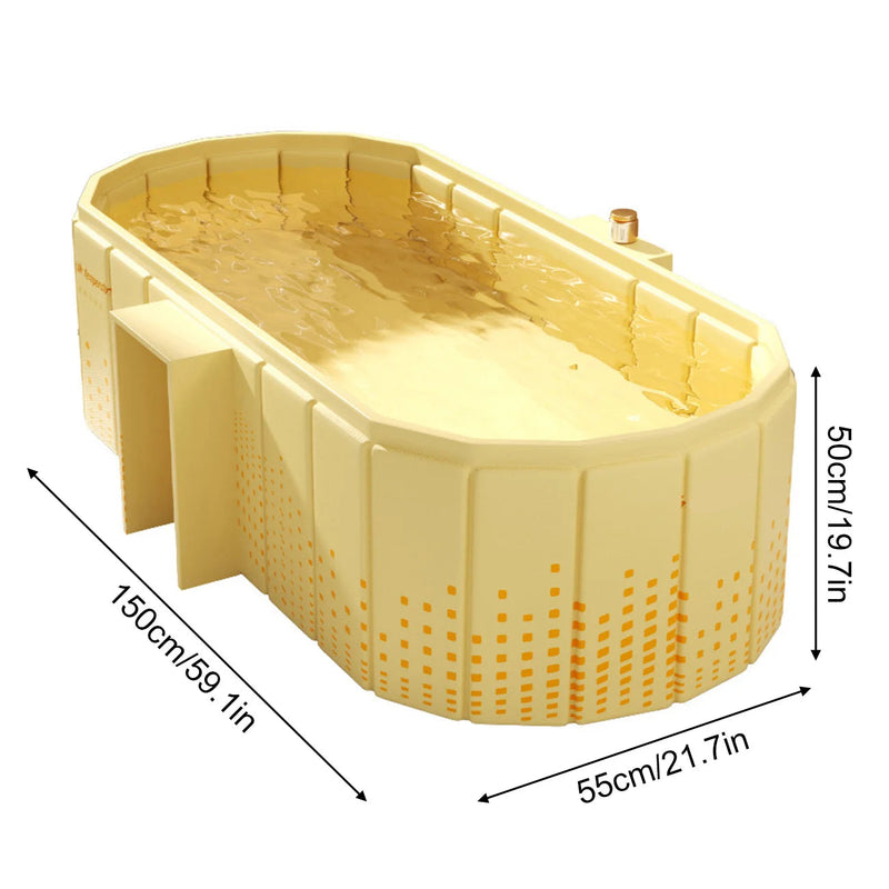 Collapsible Ice Bathtub