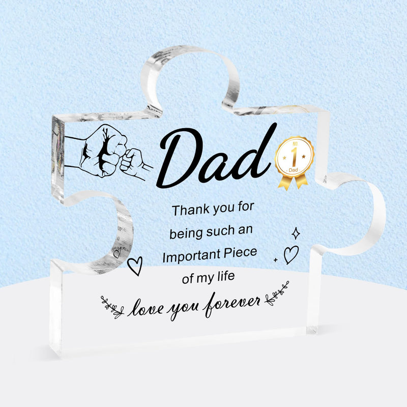 Dad Acrylic Block